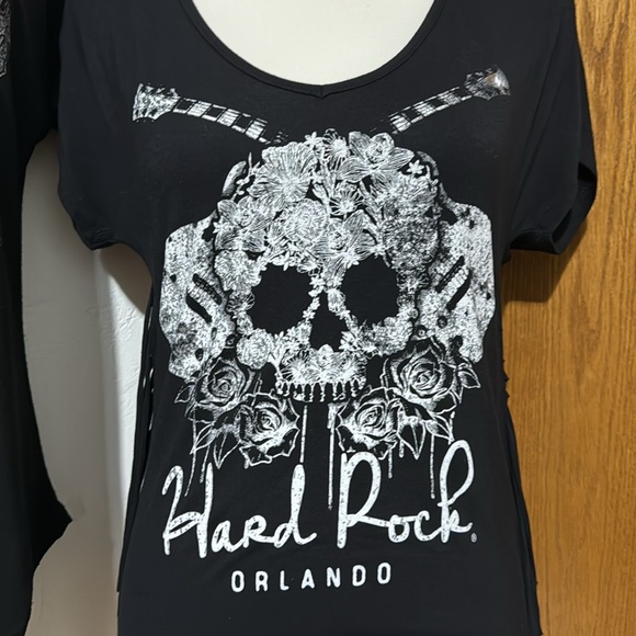 2 Hard Rock Guitar Co. Orlando black Rock&Roll tops - Picture 2 of 12